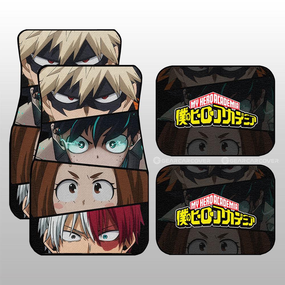 My Hero Academia Eyes Car Floor Mats Custom Anime Car Accessories