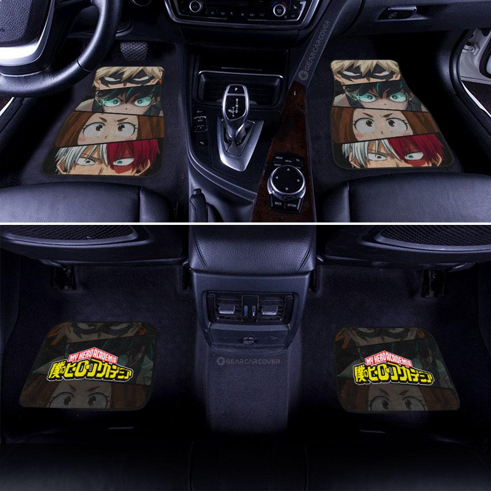 My Hero Academia Eyes Car Floor Mats Custom Anime Car Accessories