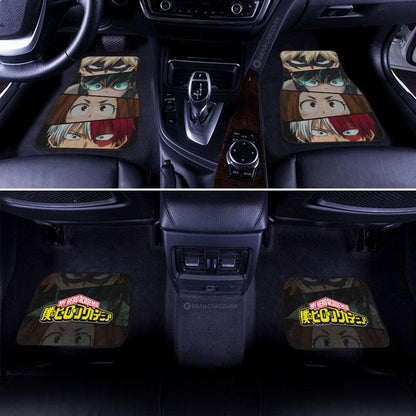 My Hero Academia Eyes Car Floor Mats Custom Anime Car Accessories