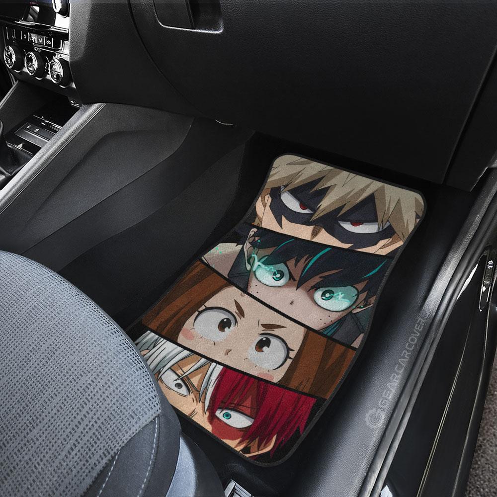 My Hero Academia Eyes Car Floor Mats Custom Anime Car Accessories