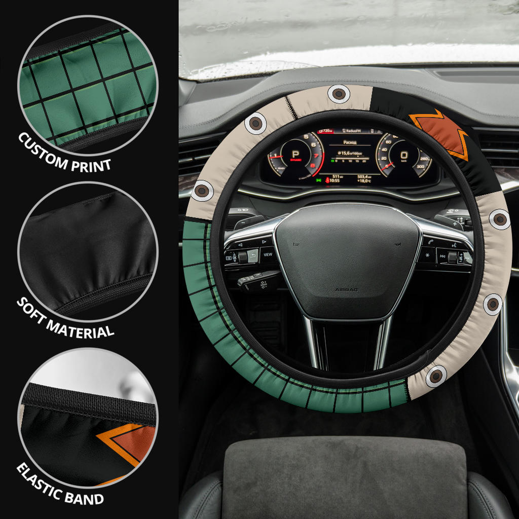 My Hero Academia Katsuki Bakugou Car Steering Wheel Cover