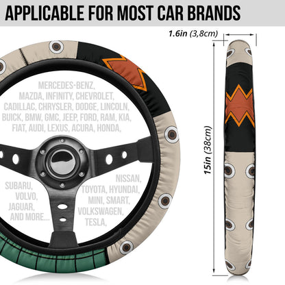 My Hero Academia Katsuki Bakugou Car Steering Wheel Cover