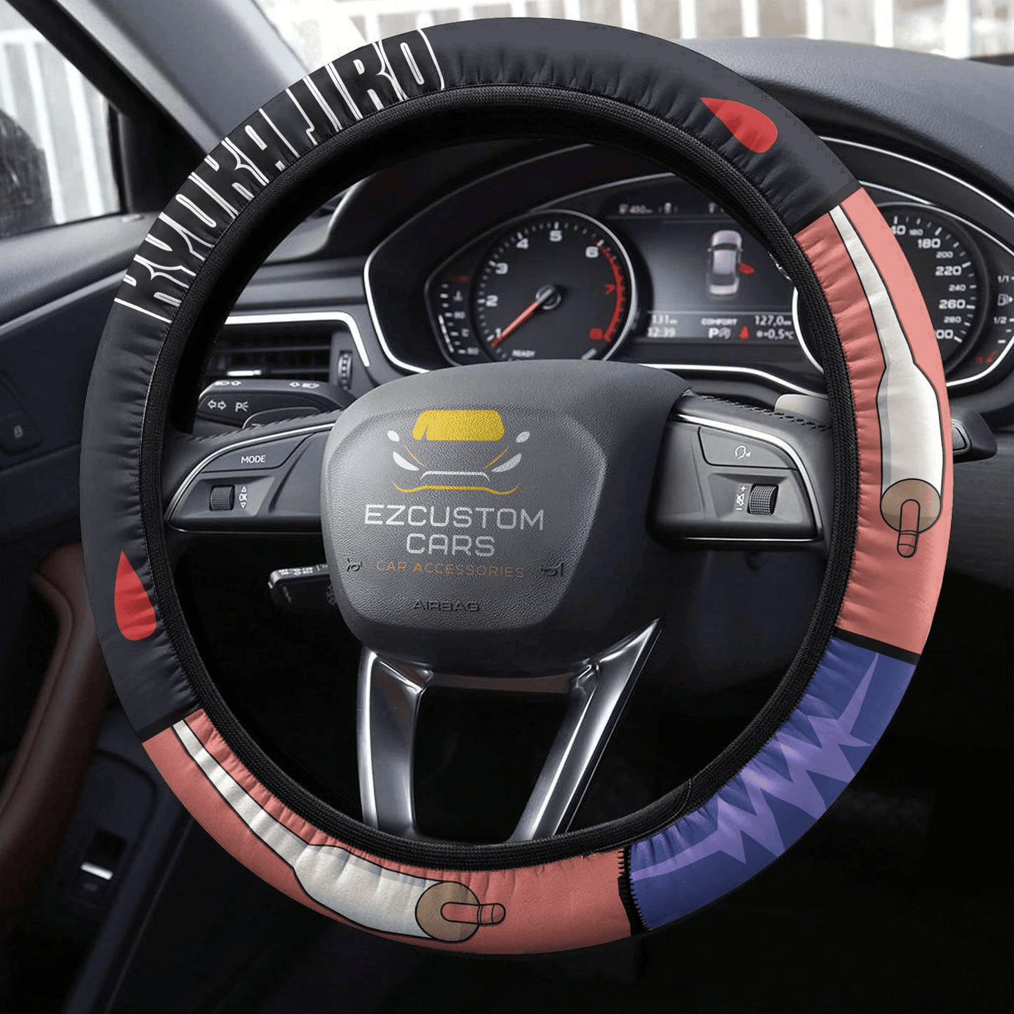 My Hero Academia Kyoka Jiro Anime Steering Wheel Cover Custom Anime Car Accessories