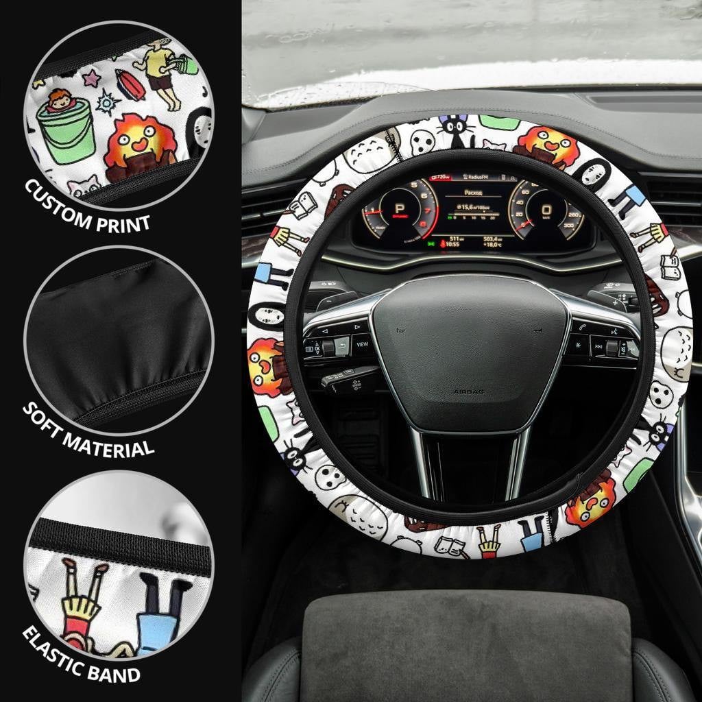 My Neighbor Totoro Cute Anime Steering Wheel Cover