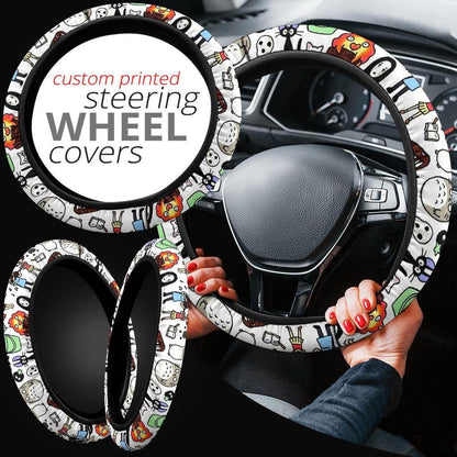 My Neighbor Totoro Cute Anime Steering Wheel Cover