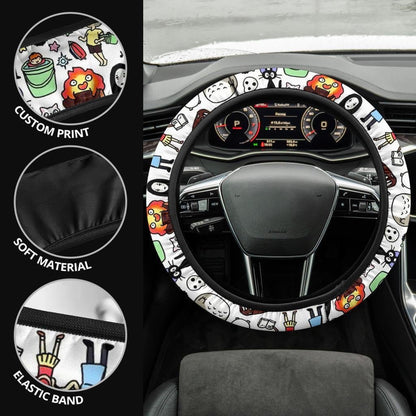 My Neighbor Totoro Cute Anime Steering Wheel Cover