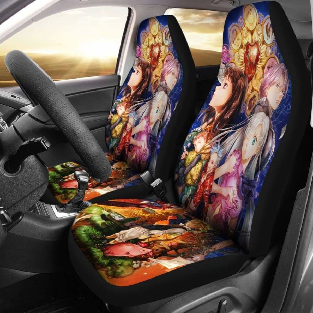 Nanatsu No Taizai Seat Covers 101719 Universal Fit