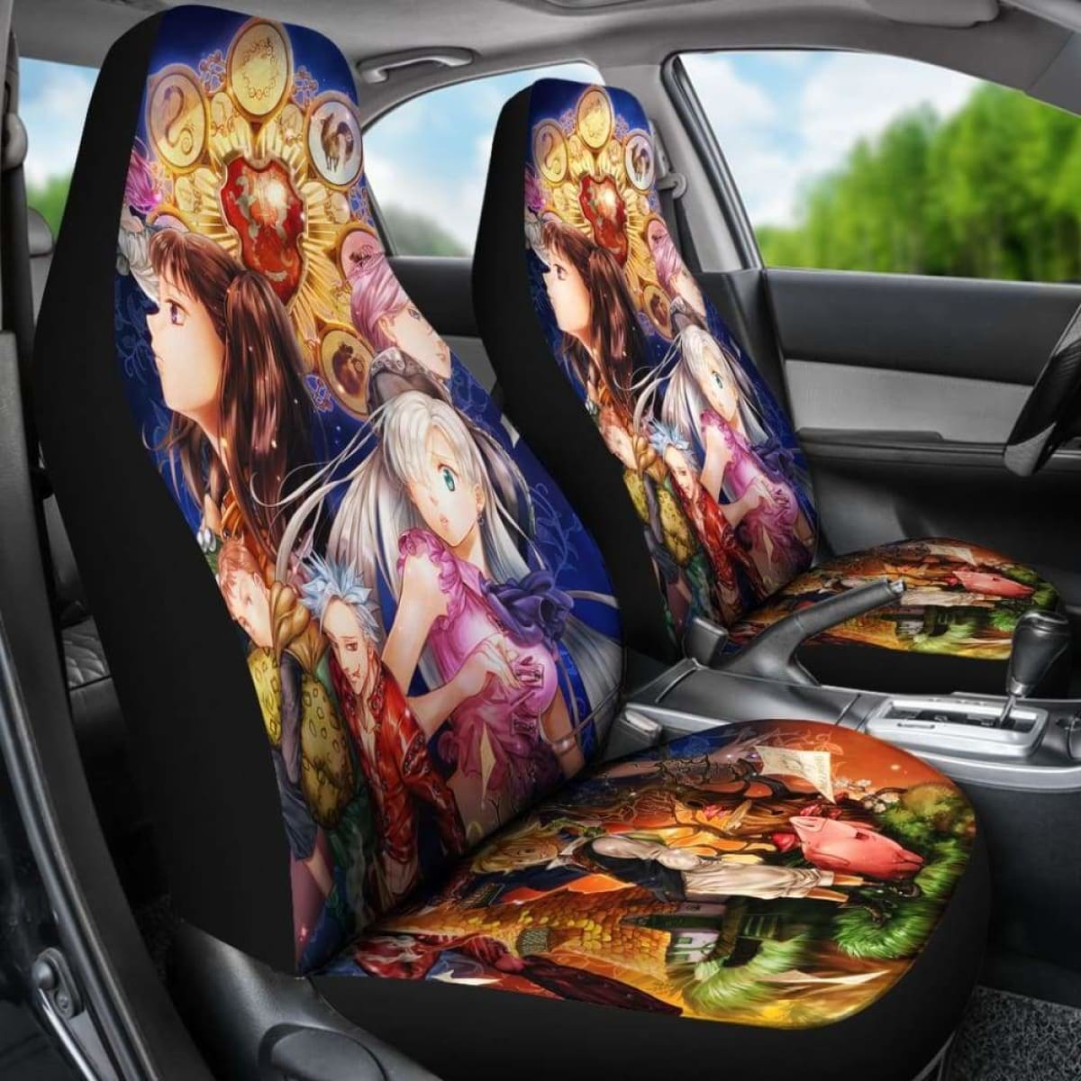 Nanatsu No Taizai Seat Covers 101719 Universal Fit