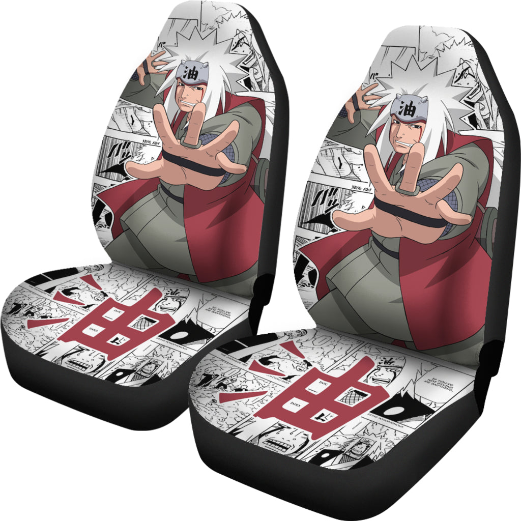 Naruto Anime Car Seat Covers Jiraiya Car Accessories Fan Gift Ci012407