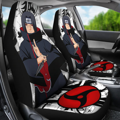 Naruto Anime Car Seat Covers Naruto Akatsuki Itachi Uchiha Car Accessories Ci011804