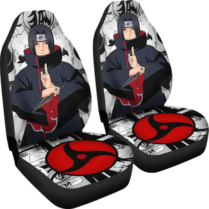 Naruto Anime Car Seat Covers Naruto Akatsuki Itachi Uchiha Car Accessories Ci011804