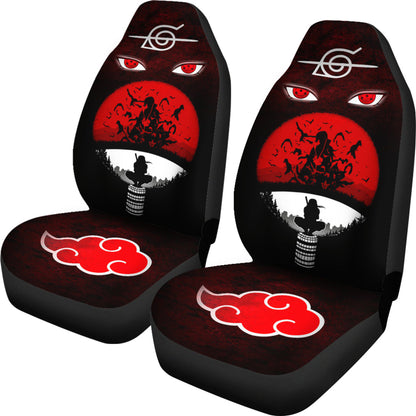 Naruto Anime Car Seat Covers Naruto Akatsuki Itachi Uchiha Car Accessories Ci011905