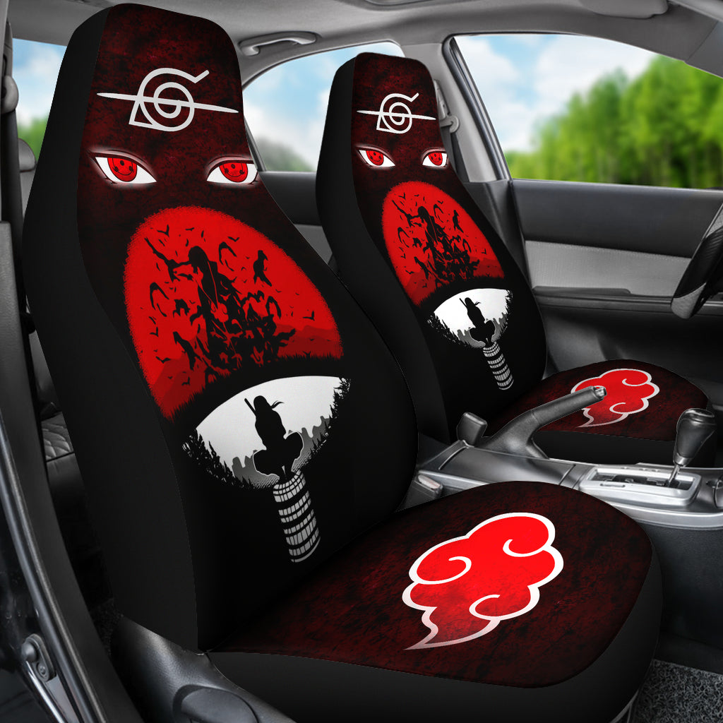Naruto Anime Car Seat Covers Naruto Akatsuki Itachi Uchiha Car Accessories Ci011905