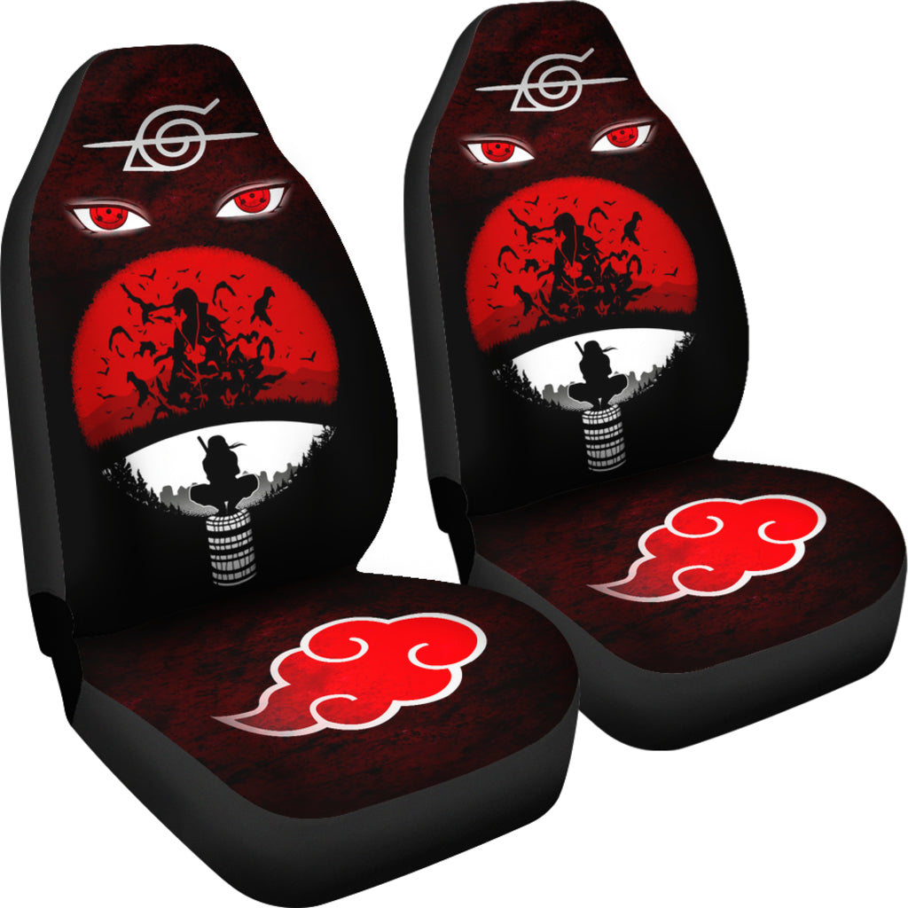 Naruto Anime Car Seat Covers Naruto Akatsuki Itachi Uchiha Car Accessories Ci011905