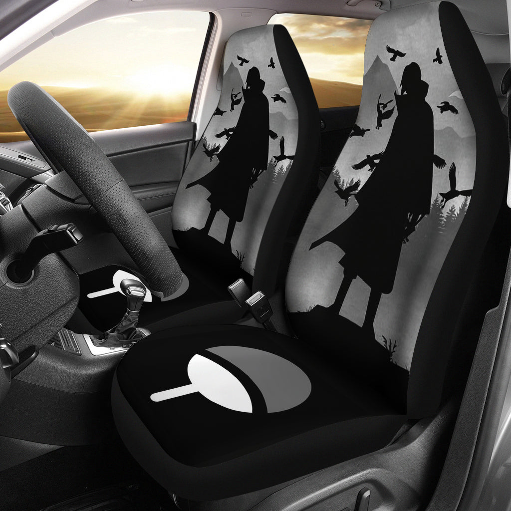 Naruto Anime Car Seat Covers Naruto Akatsuki Itachi Uchiha Car Accessories Ci011901