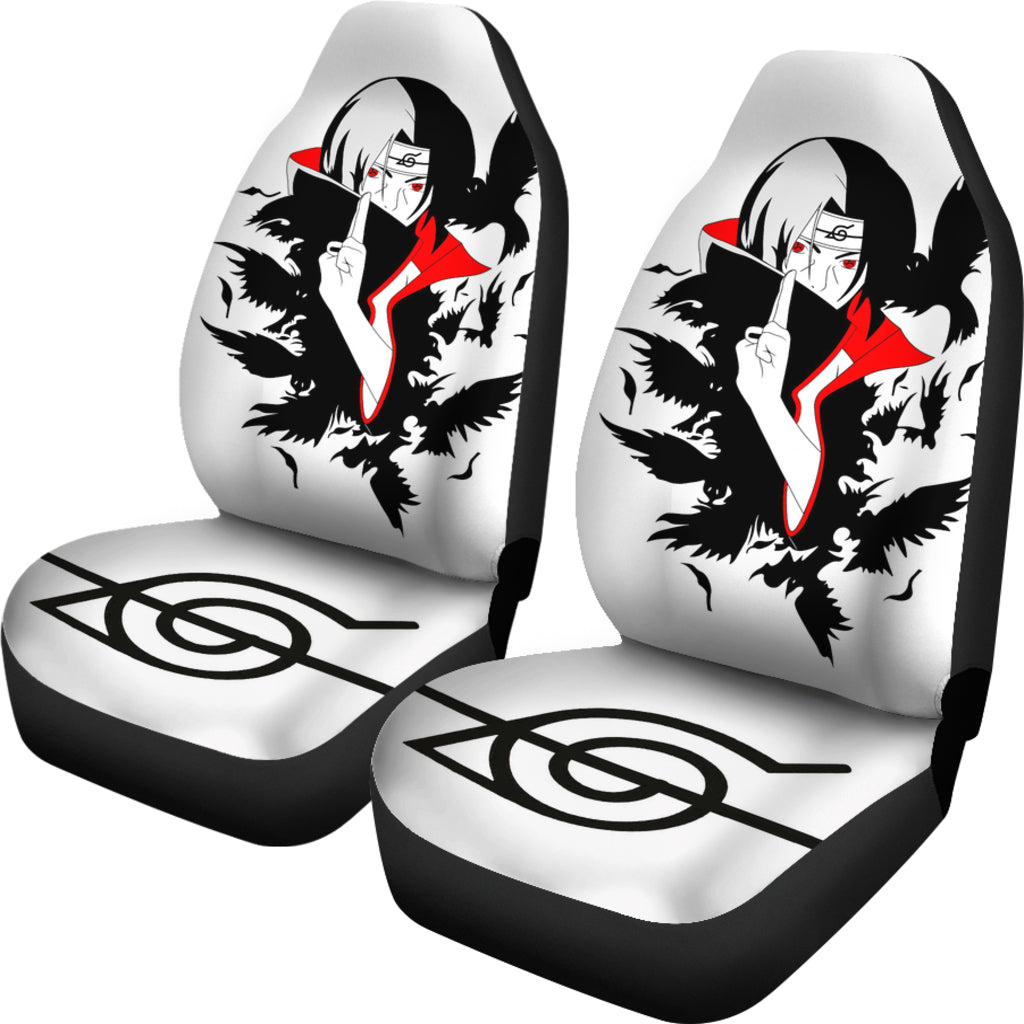Naruto Anime Car Seat Covers Naruto Akatsuki Itachi Uchiha Car Accessories Ci011803