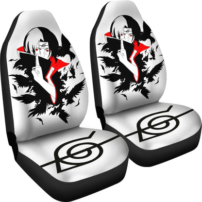 Naruto Anime Car Seat Covers Naruto Akatsuki Itachi Uchiha Car Accessories Ci011803
