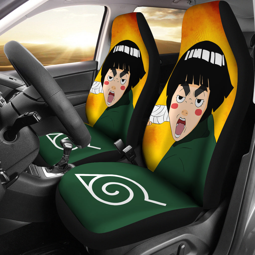 Naruto Anime Car Seat Covers Rock Lee Car Accessories Fan Gift Ci012405