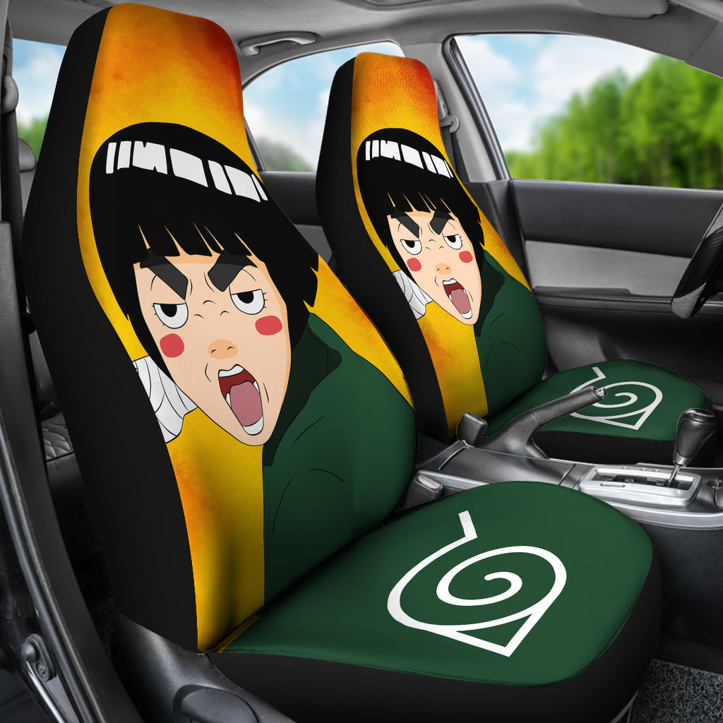 Naruto Anime Car Seat Covers Rock Lee Car Accessories Fan Gift Ci012405