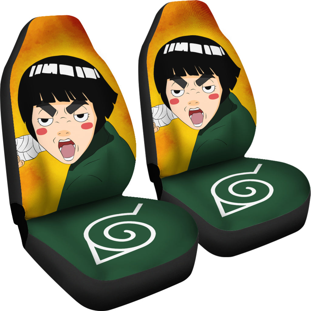Naruto Anime Car Seat Covers Rock Lee Car Accessories Fan Gift Ci012405