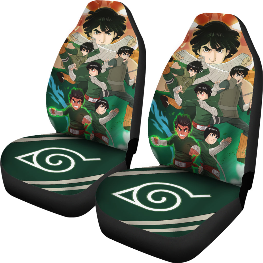 Naruto Anime Car Seat Covers Rock Lee Car Acessories Fan Gift Ci012404