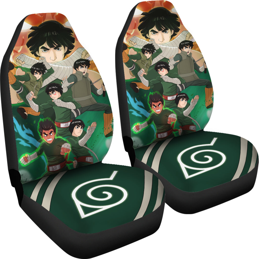 Naruto Anime Car Seat Covers Rock Lee Car Acessories Fan Gift Ci012404