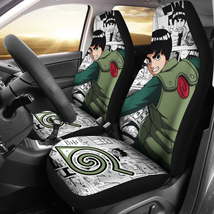 Naruto Anime Car Seat Covers Rock Lee Car Acessories Fan Gift Ci012403