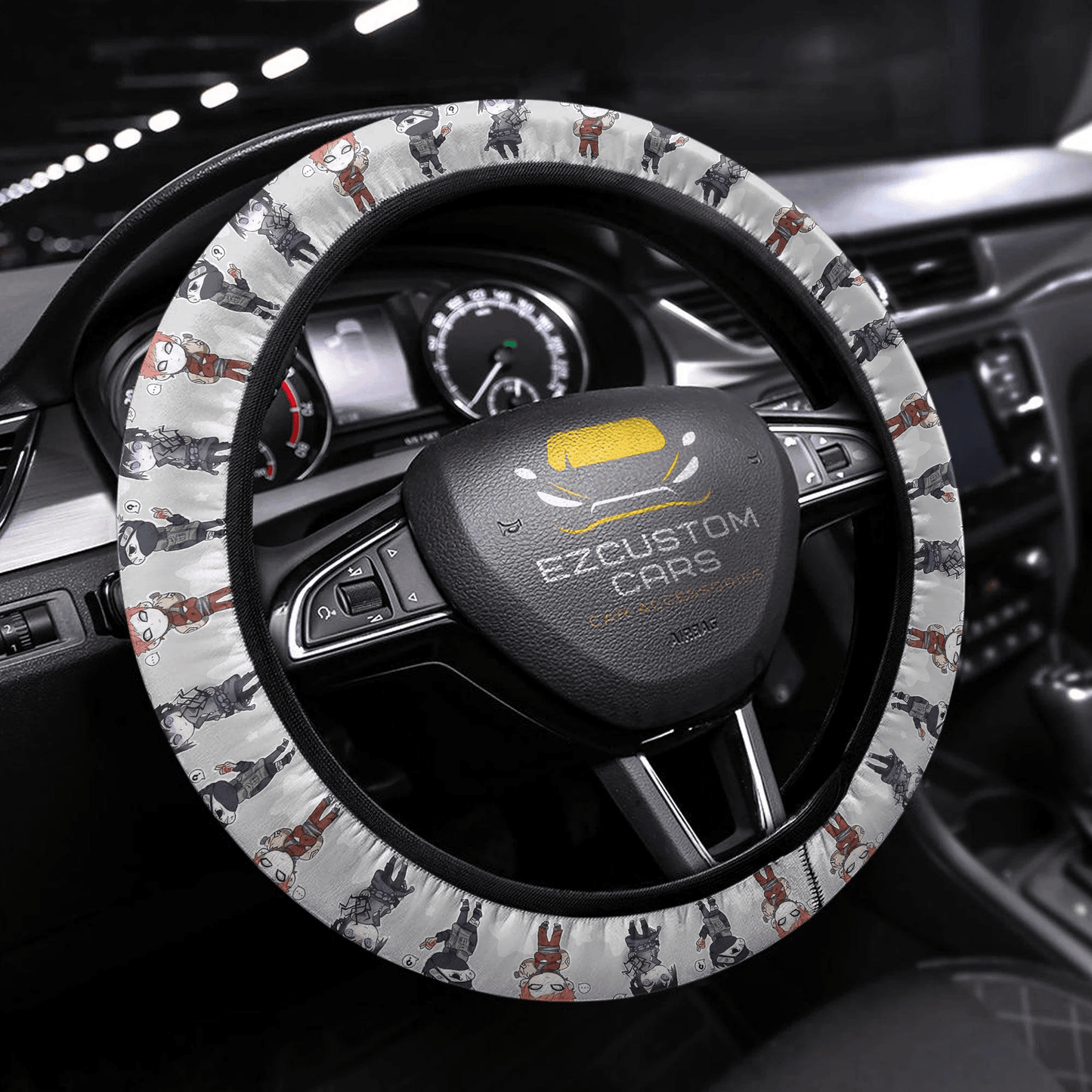 Naruto Anime Steering Wheel Cover Custom Naruto Anime Car Accessories