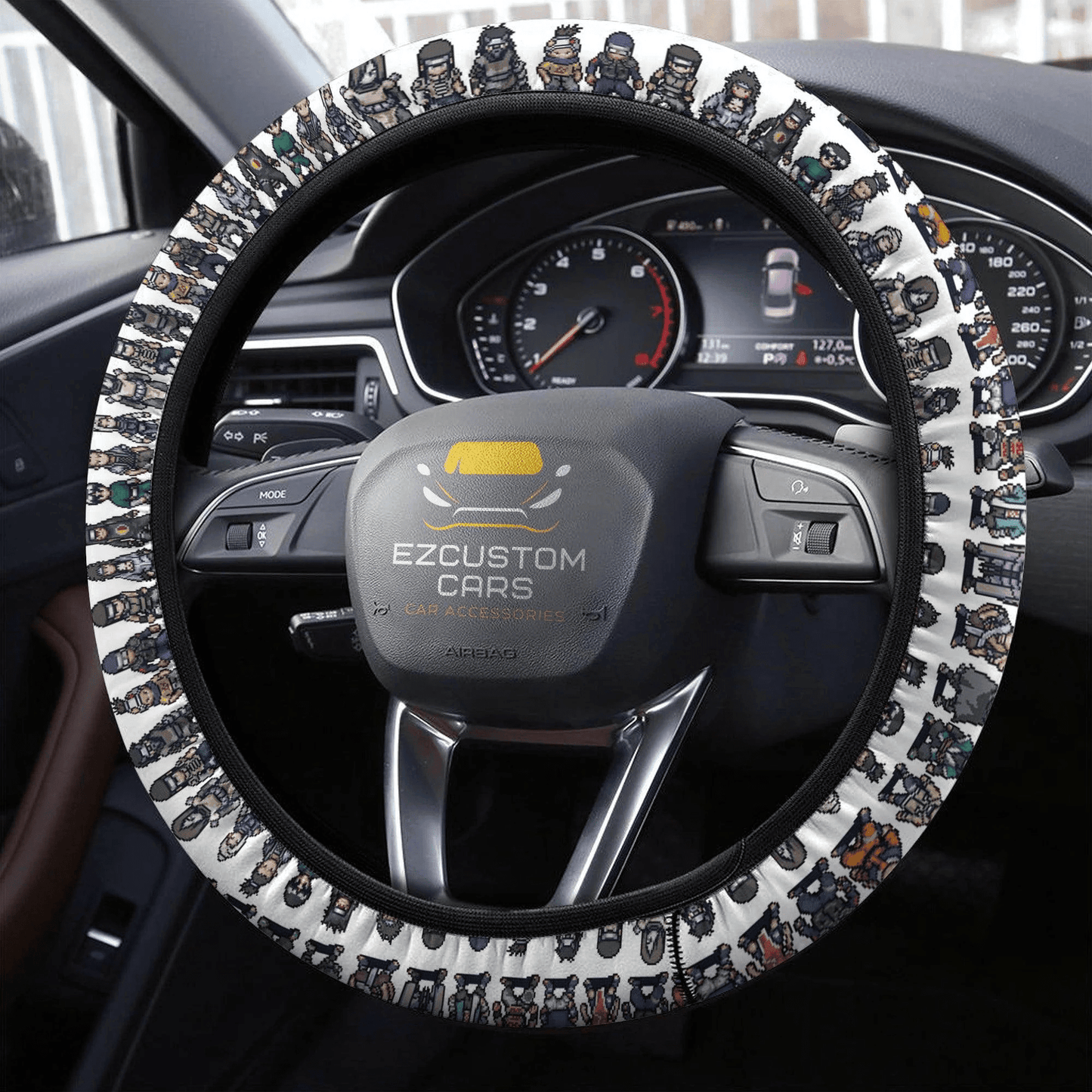 Naruto Anime Steering Wheel Cover Custom Naruto Anime Car Accessories