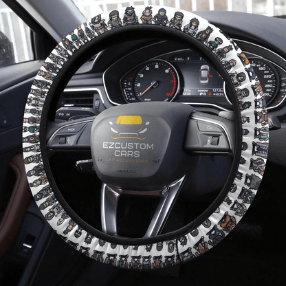 Naruto Anime Steering Wheel Cover Custom Naruto Anime Car Accessories