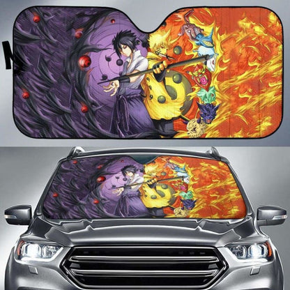 Naruto Auto Sun Shades 918b Universal Fit