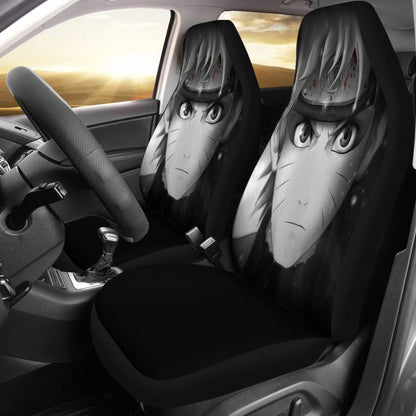 Naruto B&W Seat Covers Amazing Best Gift Ideas 2020 Universal Fit 090505