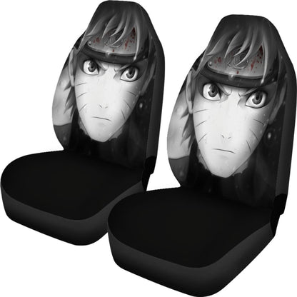 Naruto B&W Seat Covers Amazing Best Gift Ideas 2020 Universal Fit 090505
