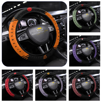 Naruto Car Steering Wheel Covers - Bring the Power of Naruto to Your Ride!