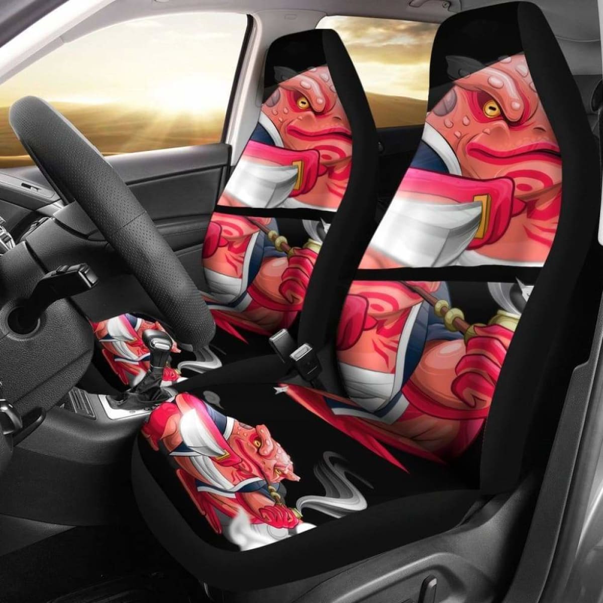 Naruto Gamabutan Seat Covers 101719 Universal Fit