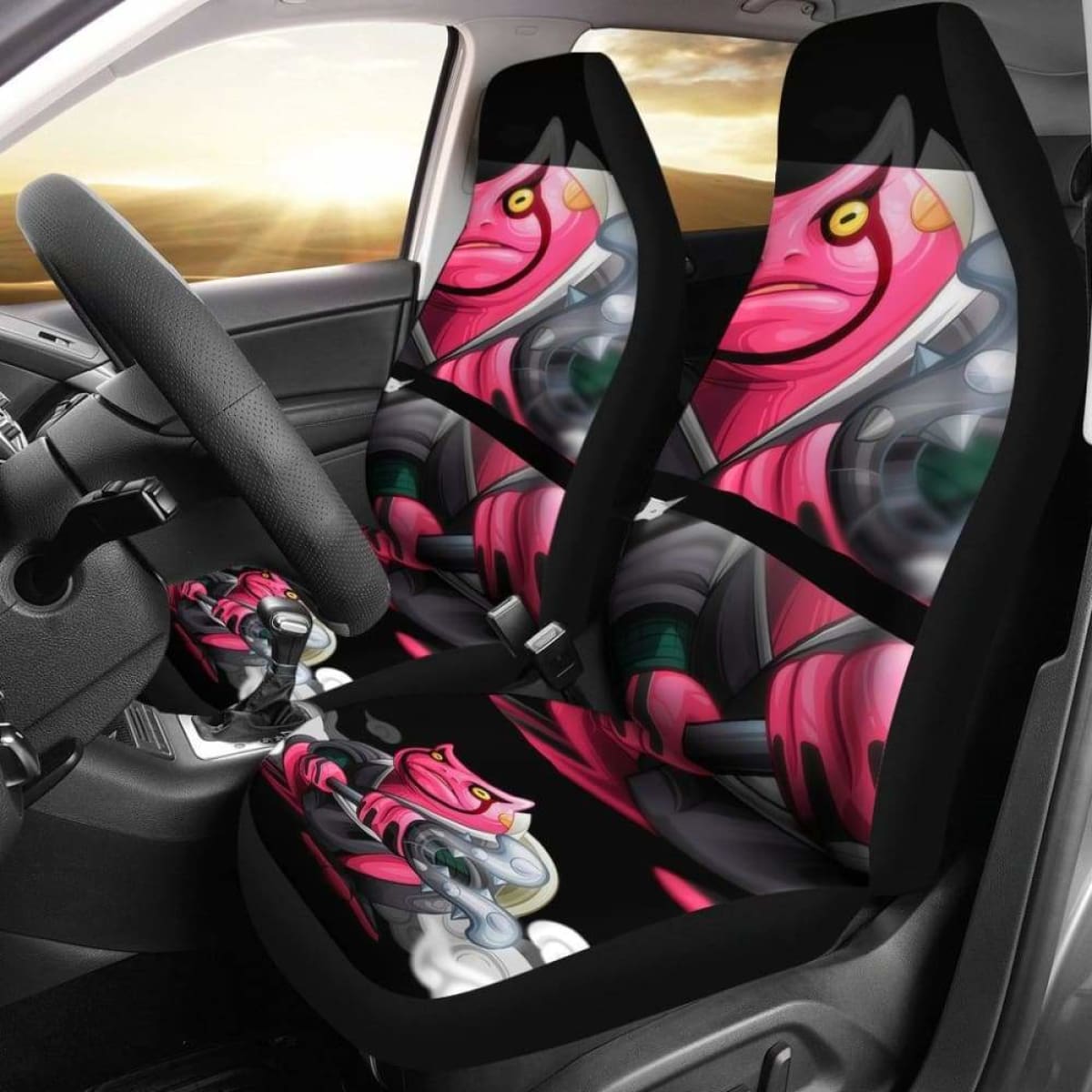 Naruto Gamaken Seat Covers 101719 Universal Fit
