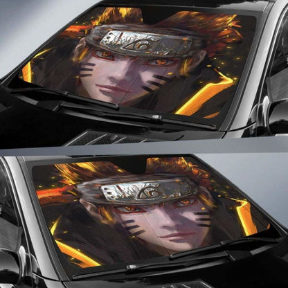 Naruto Premium Car Sun Shades 918b Universal Fit