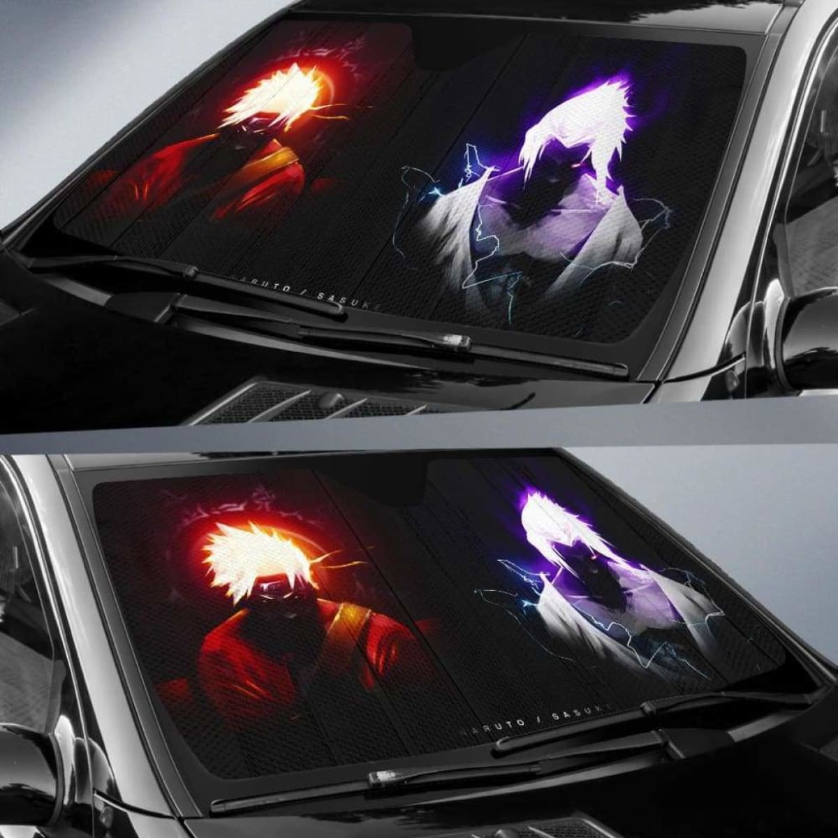Naruto Sasuke 2019 Car Auto Sun Shades Universal Fit 051312