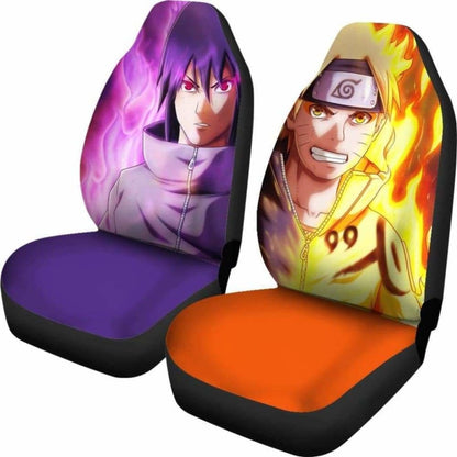 Naruto Sasuke Car Seat Covers 4 Universal Fit 051012