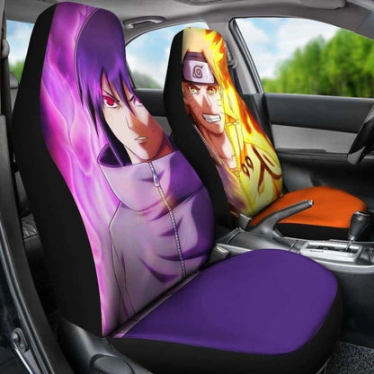 Naruto Sasuke Car Seat Covers 4 Universal Fit 051012