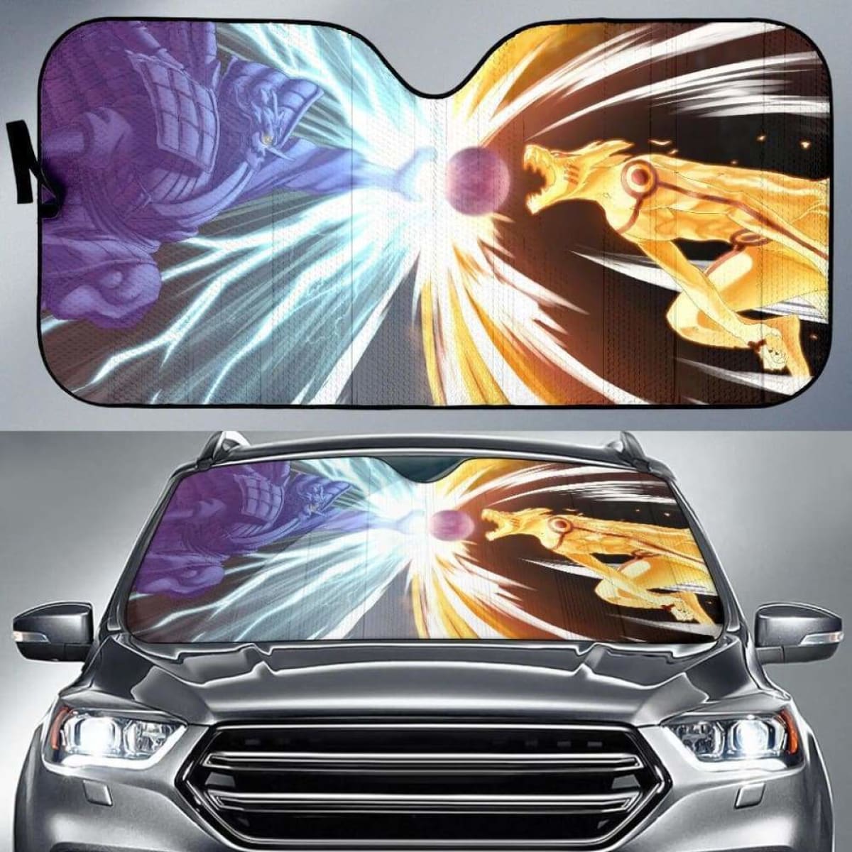 Naruto Sasuke Car Sun Shades 918b Universal Fit