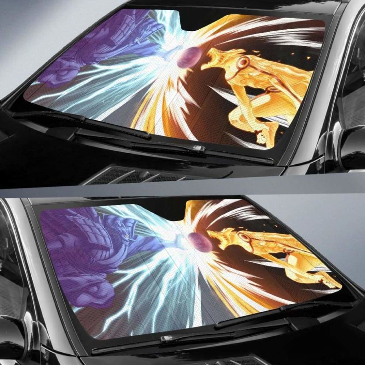 Naruto Sasuke Car Sun Shades 918b Universal Fit