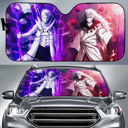 Naruto & Sasuke Hokage Anime Auto Sun Shade Nh06 Universal Fit 111204