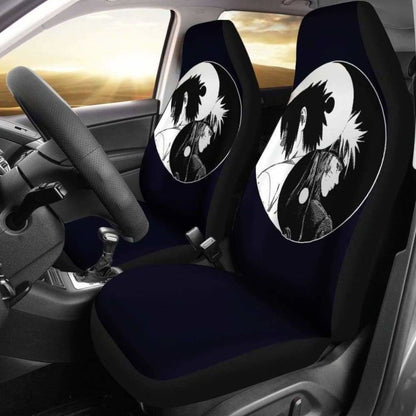 Naruto Sasuke Yin And Yang Car Seat Covers Universal Fit 051012