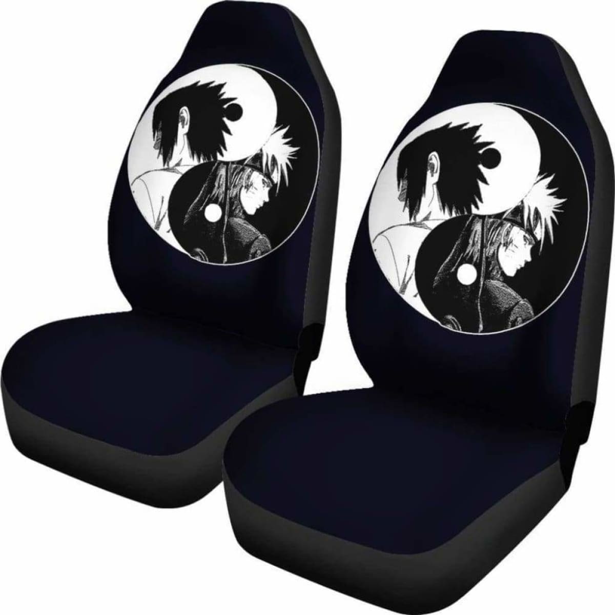 Naruto Sasuke Yin And Yang Car Seat Covers Universal Fit 051012