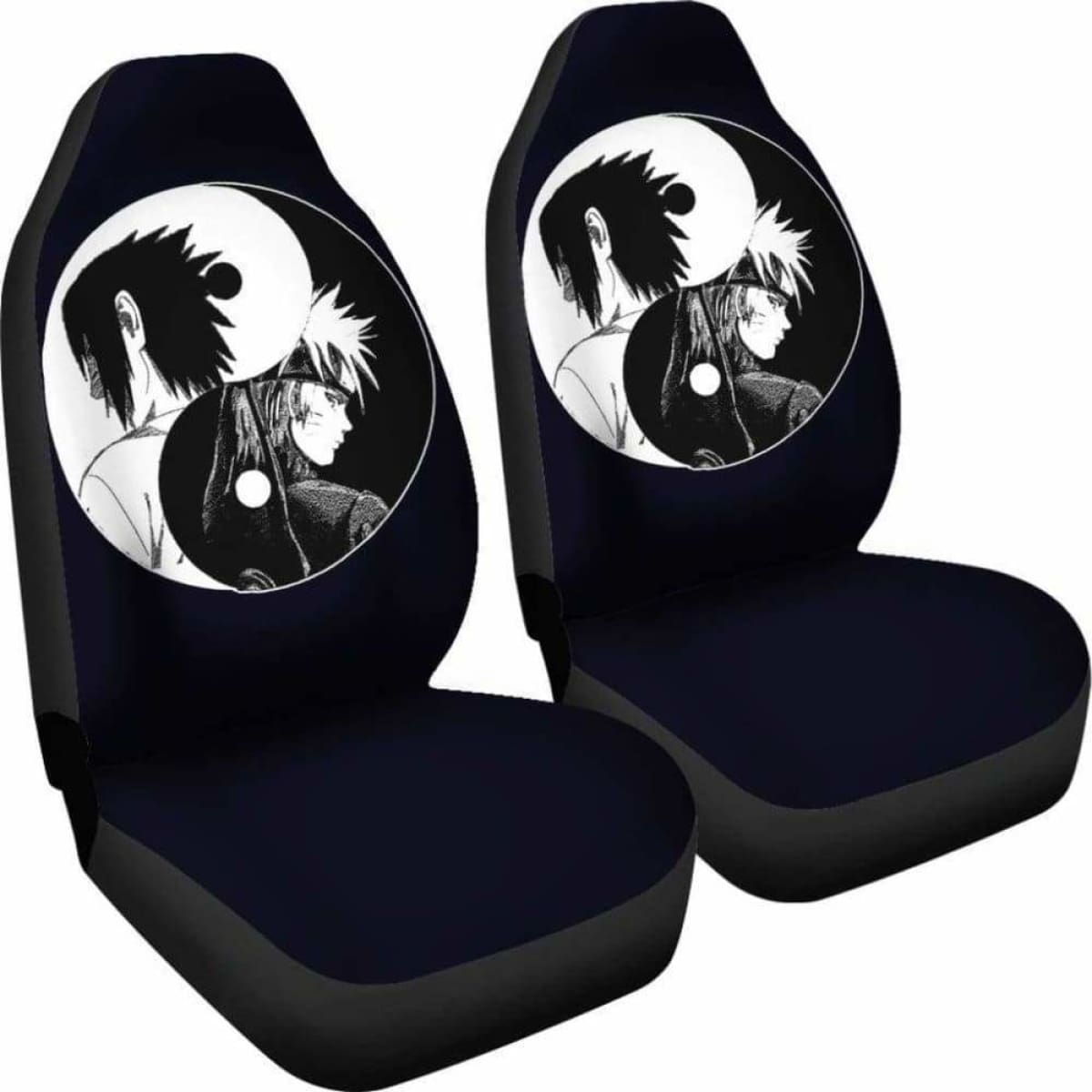 Naruto Sasuke Yin And Yang Car Seat Covers Universal Fit 051012