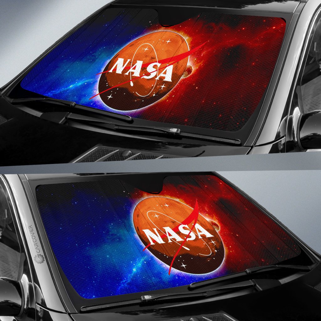 Nasa Car Sunshade Custom Galaxy Car Accessories