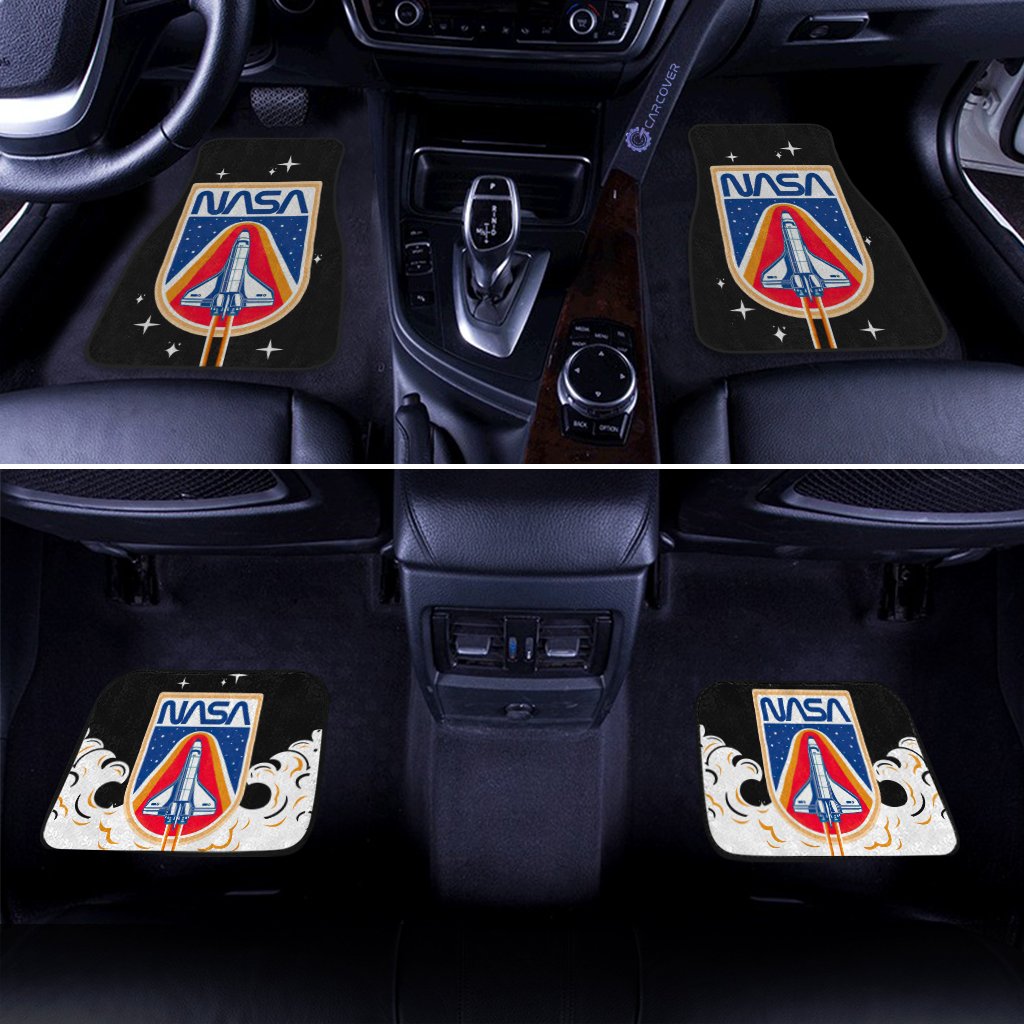 Nasa Logo Car Floor Mats Custom Car Interior Accessories
