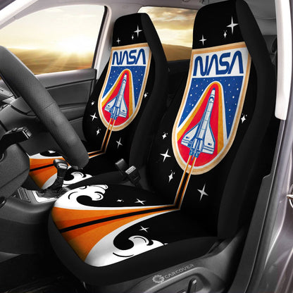 Nasa Logo Car Seat Covers Custom Car Interior Accessories