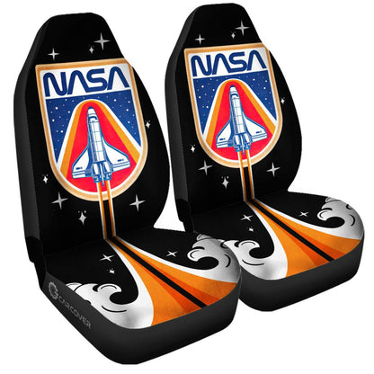Nasa Logo Car Seat Covers Custom Car Interior Accessories